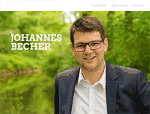 Tablet Screenshot of johannes-becher.de